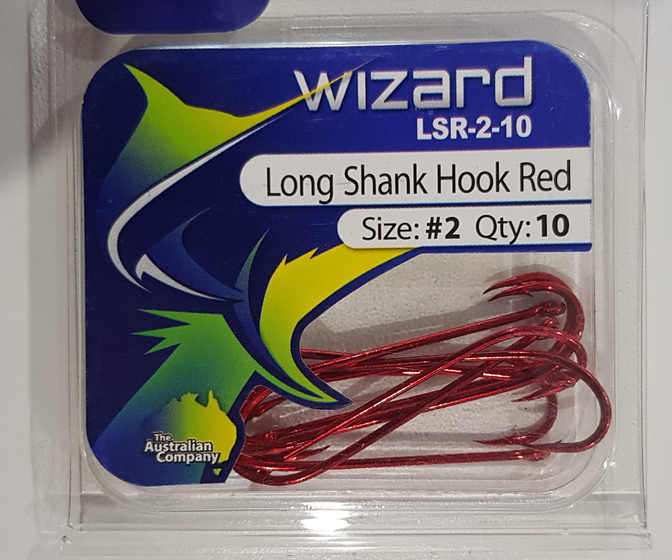 #2 Long shank 10pk fishing hooks