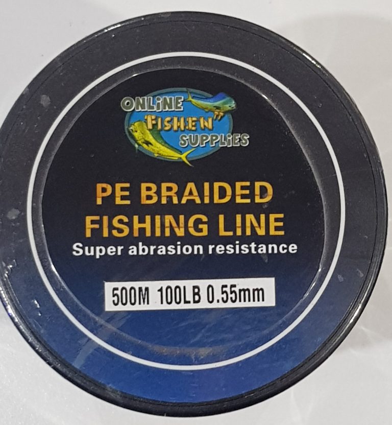100lb fishing Braid Dark Blue 500m Online Fishen Supplies